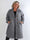 Sharpay Coat - Plus size trenchcoat med knytband