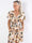 Pams Sweet Flower Playsuit - Elastisk jumpsuit i plusstorlek med blommigt tryck