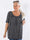Miracle Flower T-shirt - Viskosblus i plus size med resår i nederkanten