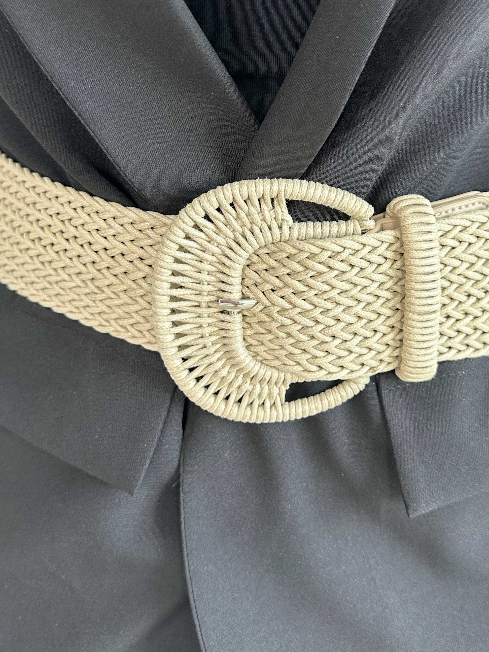 Nidia - Brett flätat bälte