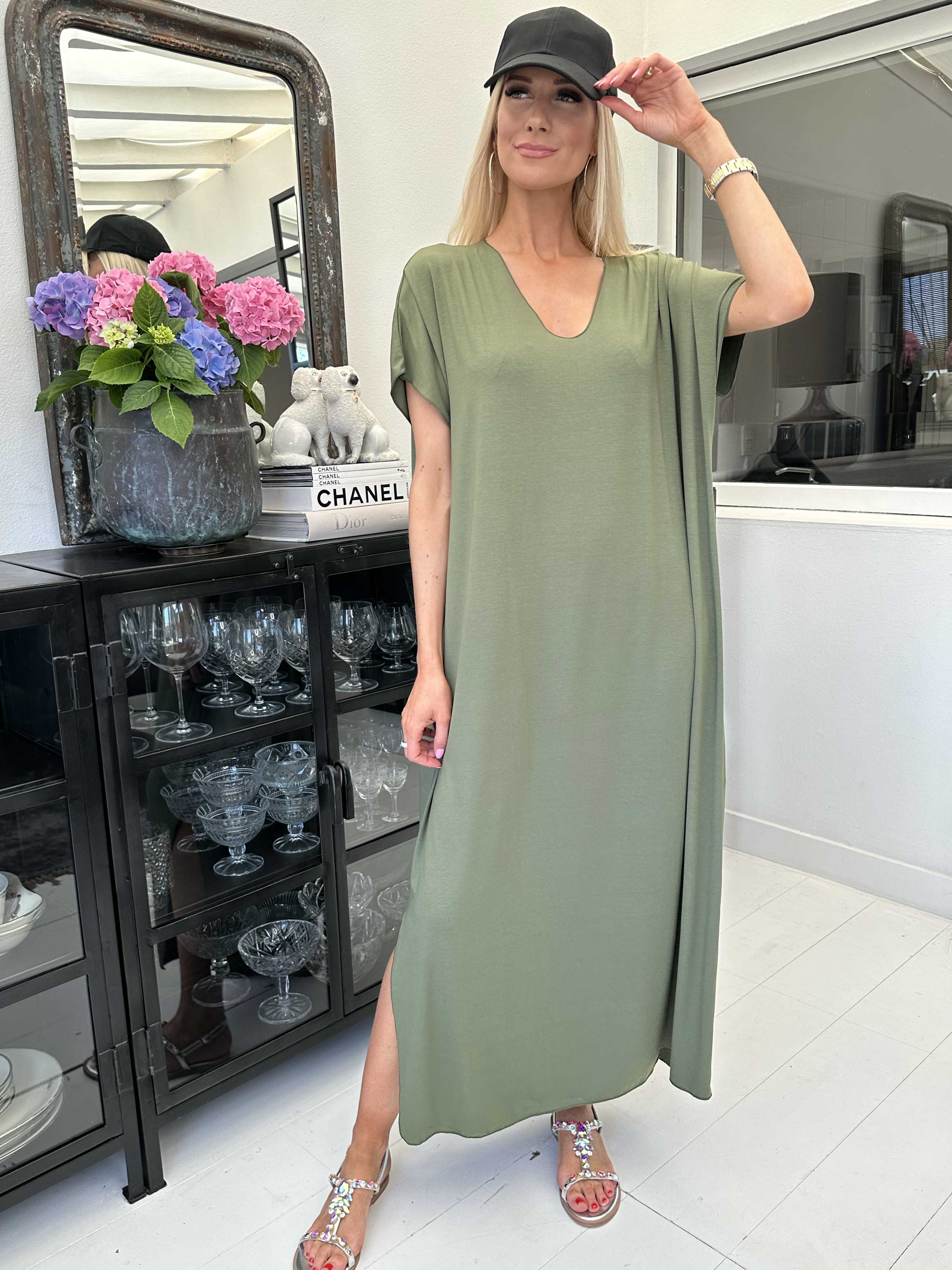 Kirsa Plain Long - Långklänning i mjukt material