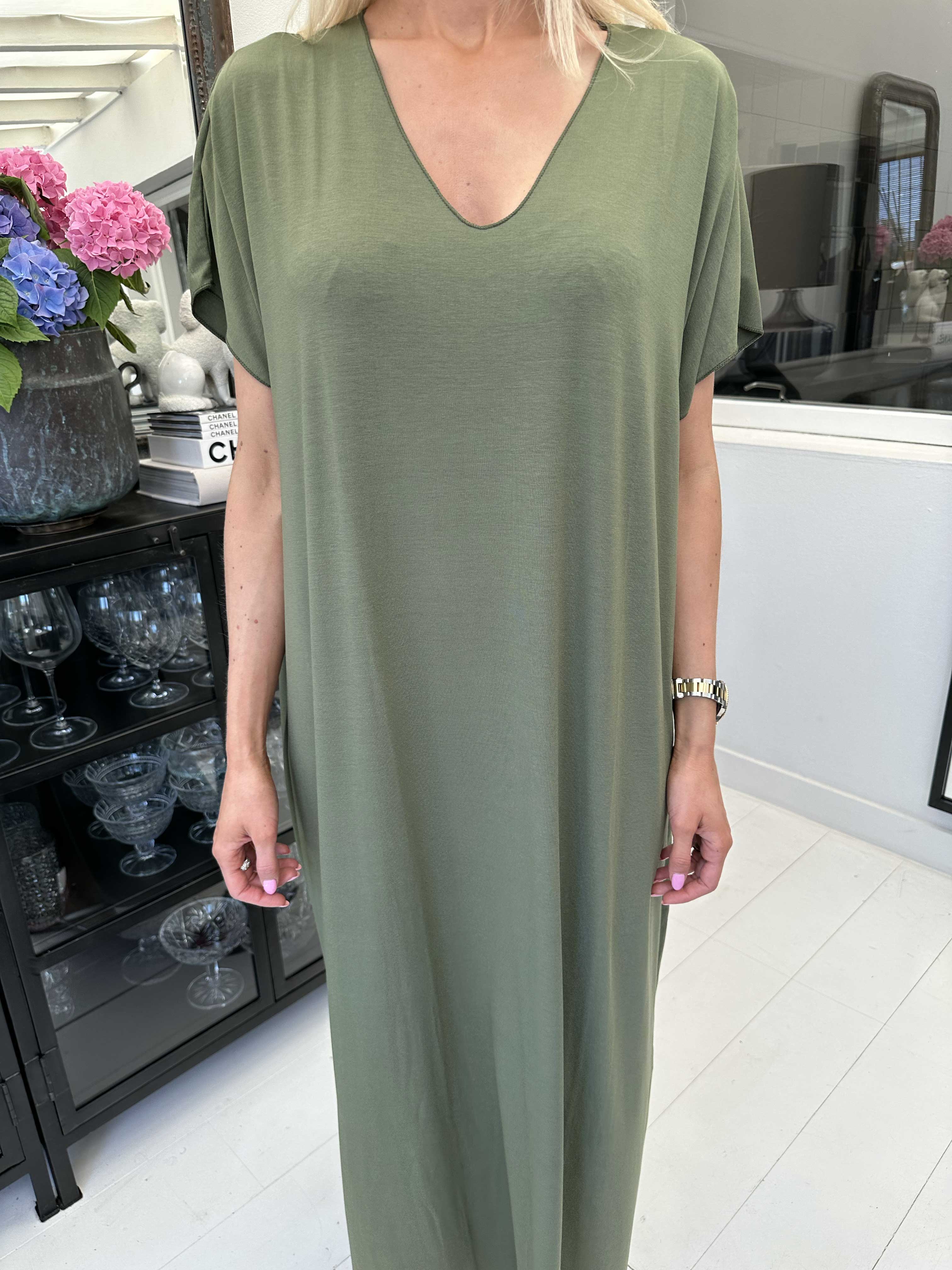 Kirsa Plain Long - Långklänning i mjukt material