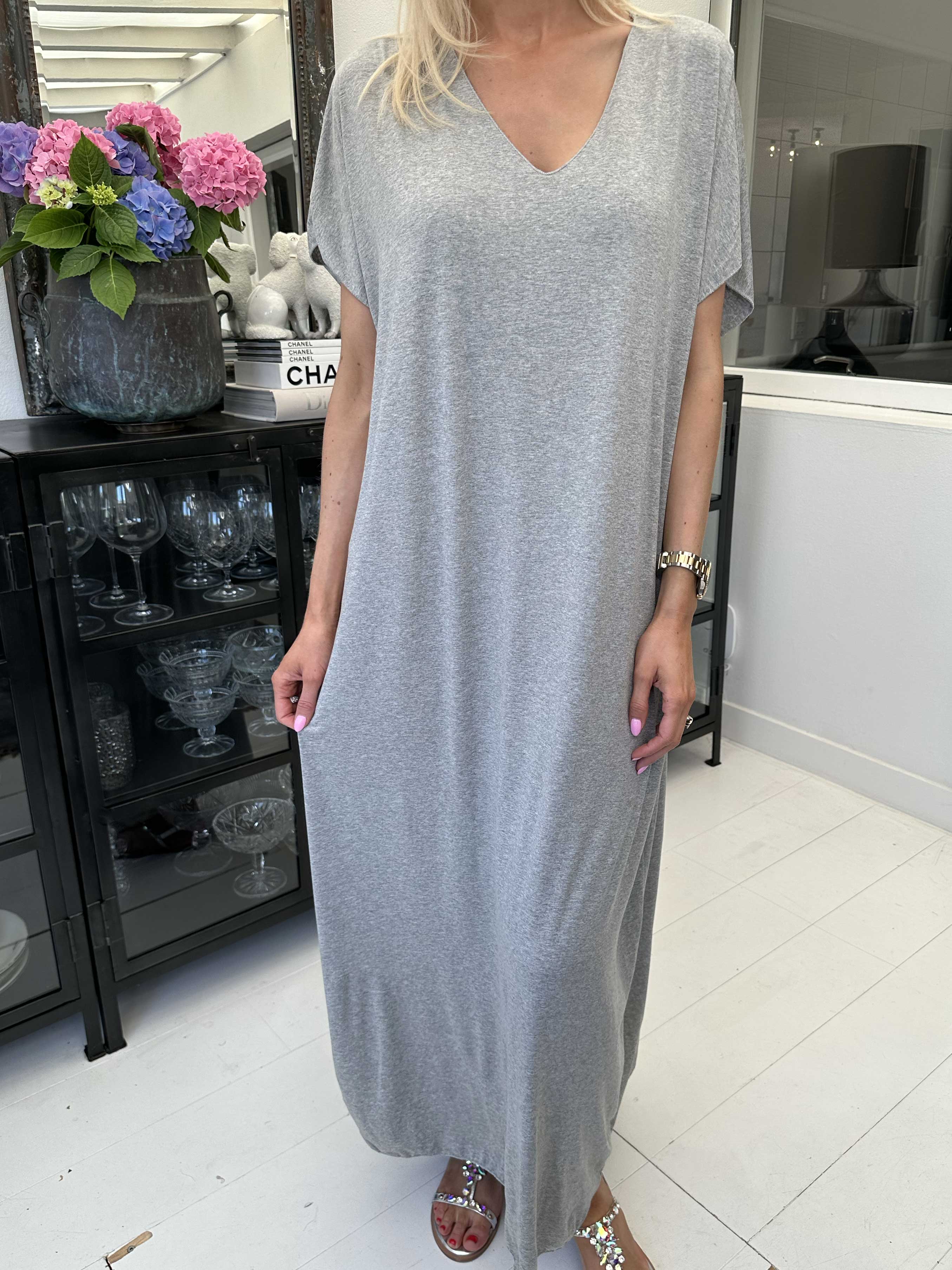 Kirsa Plain Long - Långklänning i mjukt material