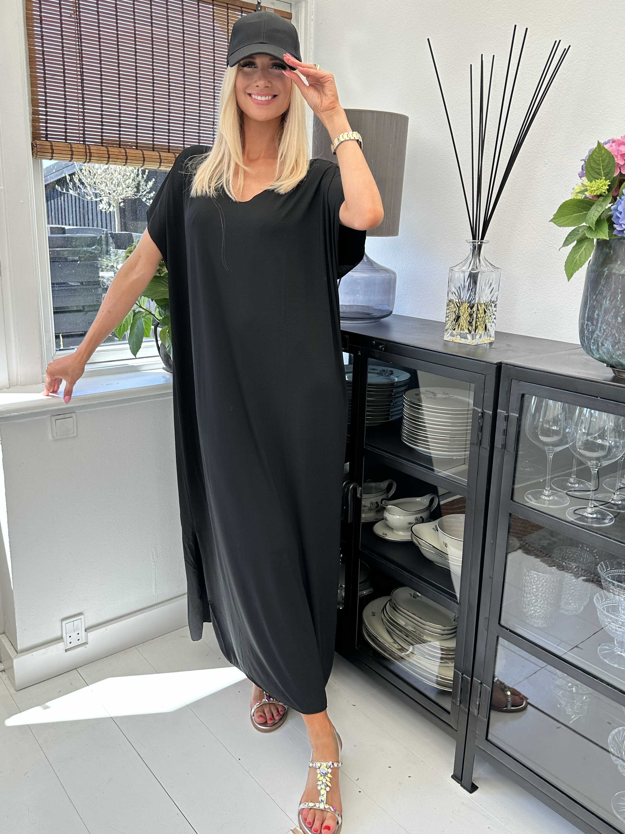 Kirsa Plain Long - Långklänning i mjukt material