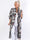 Flower Kimono - Söt lång plus size kimono med blomtryck