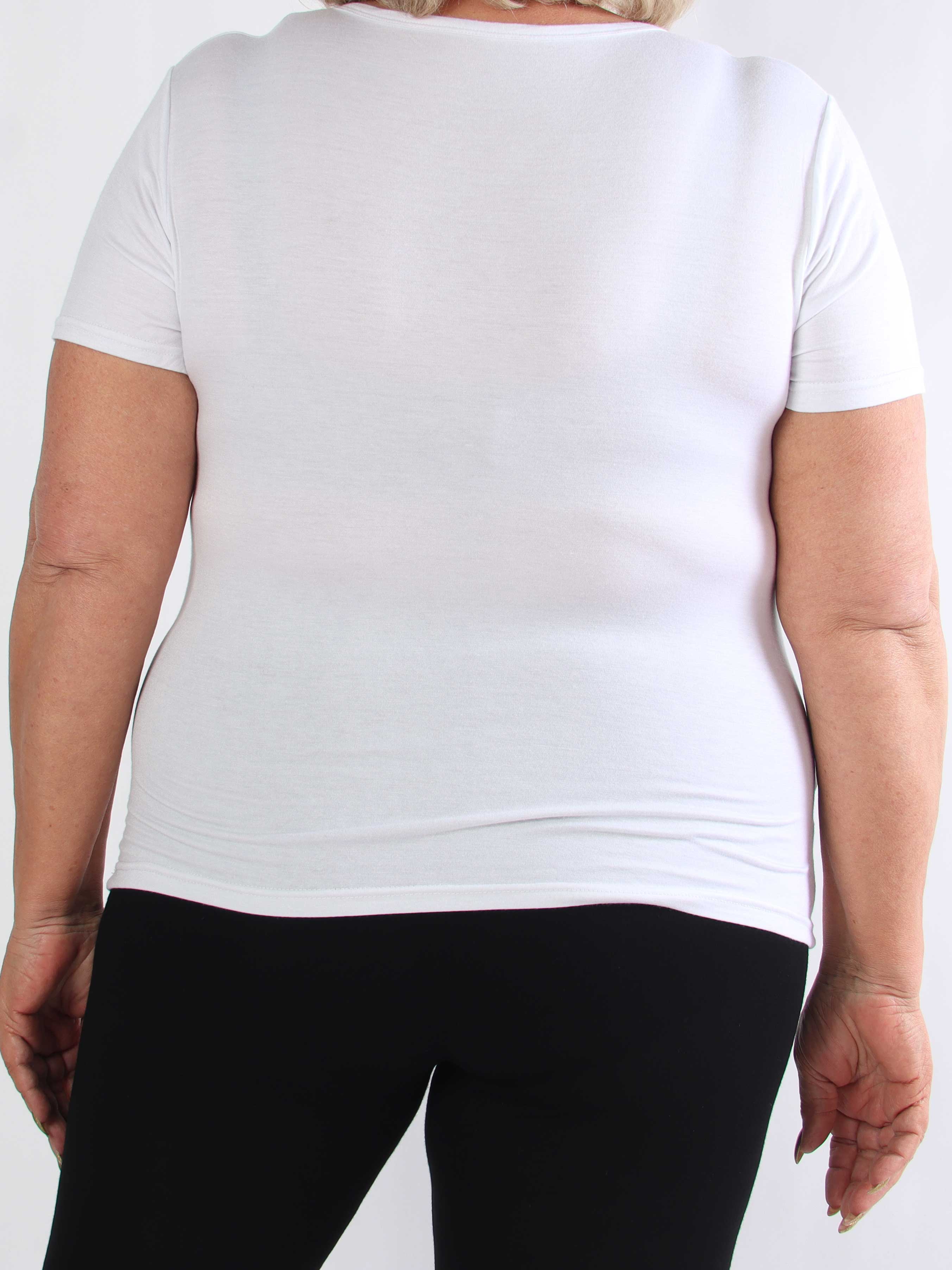 Jenny - Basis t-shirt i blød viskose