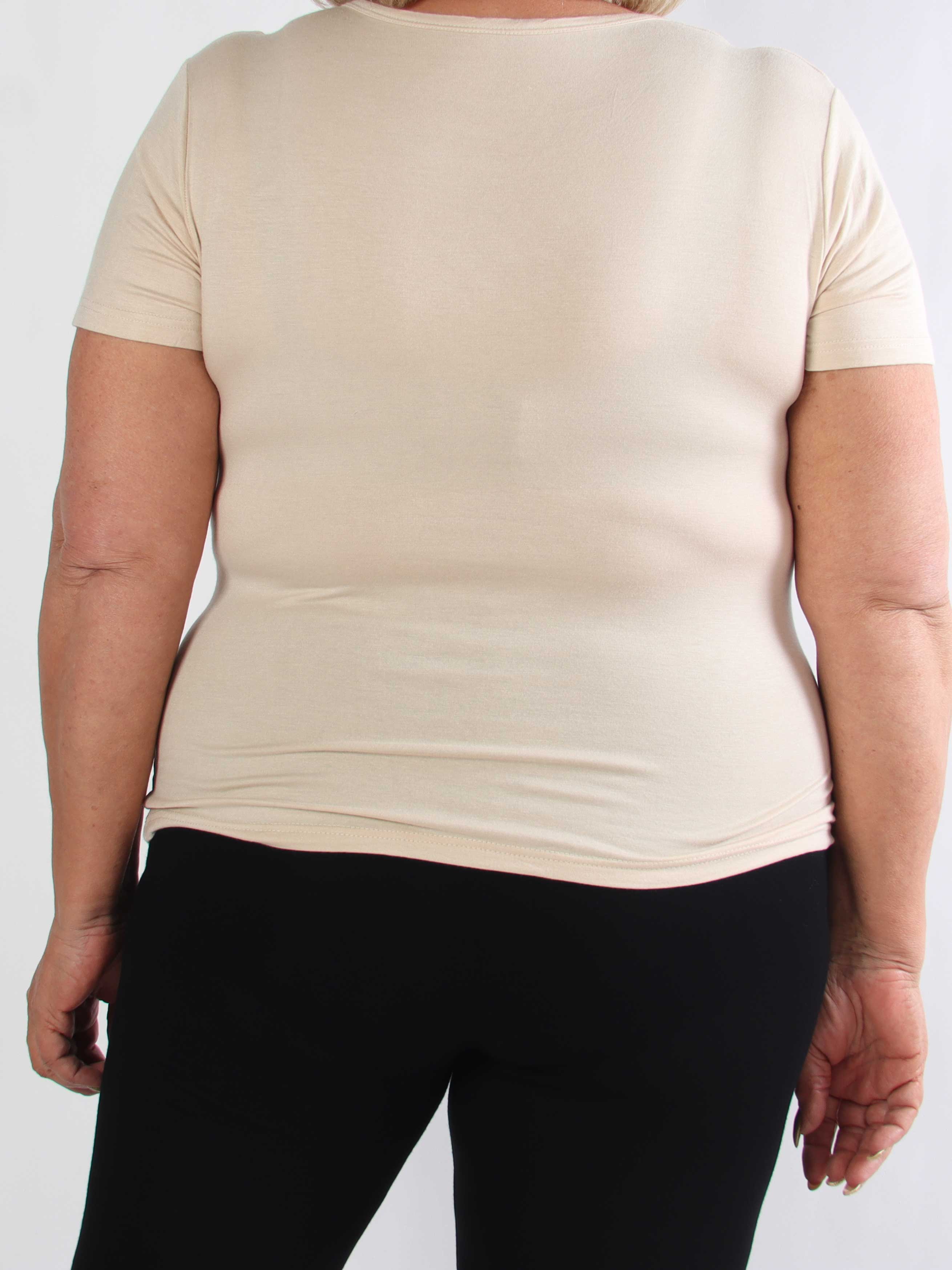 Jenny - Basis t-shirt i blød viskose