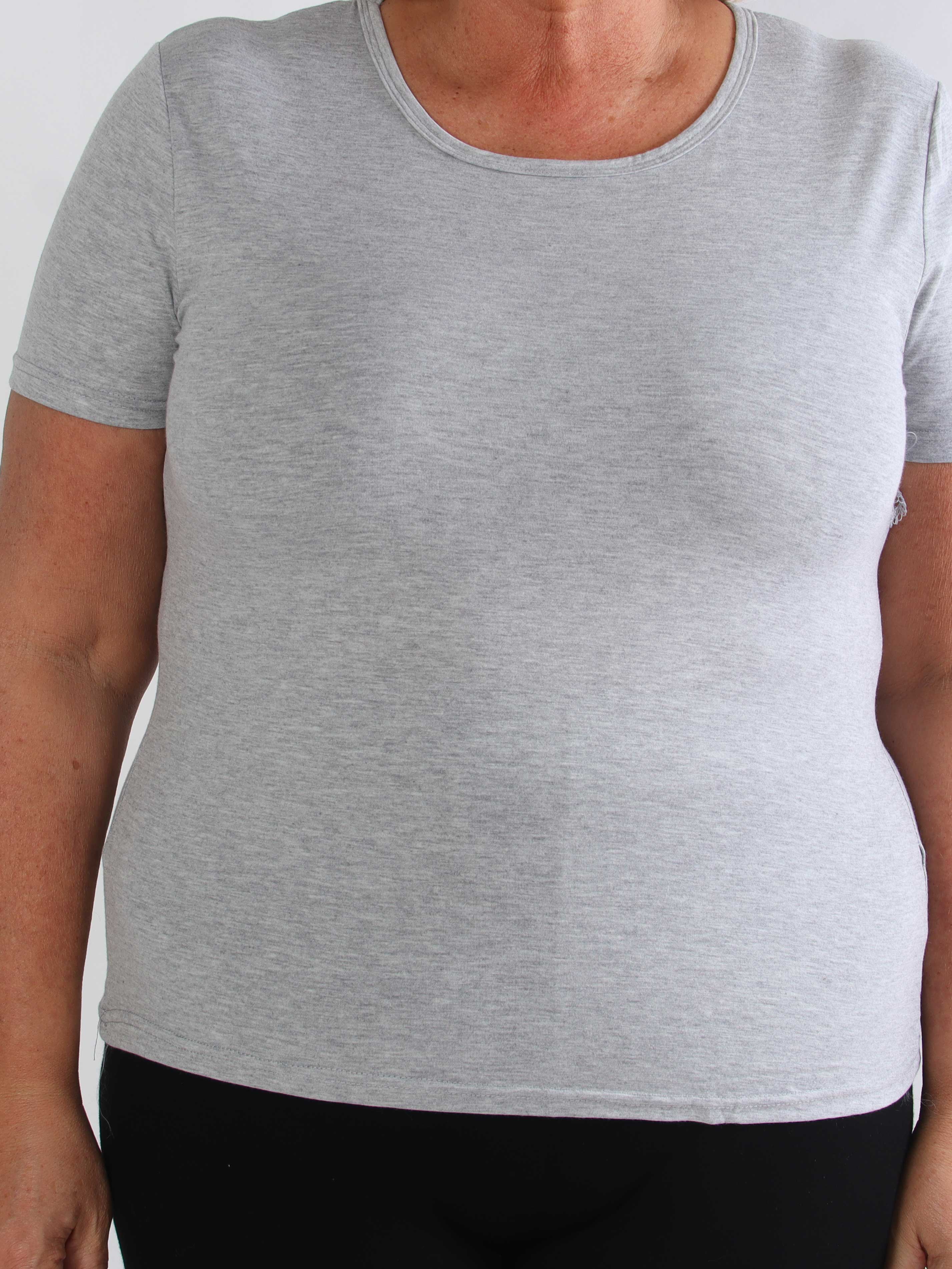 Jenny - Basis t-shirt i blød viskose