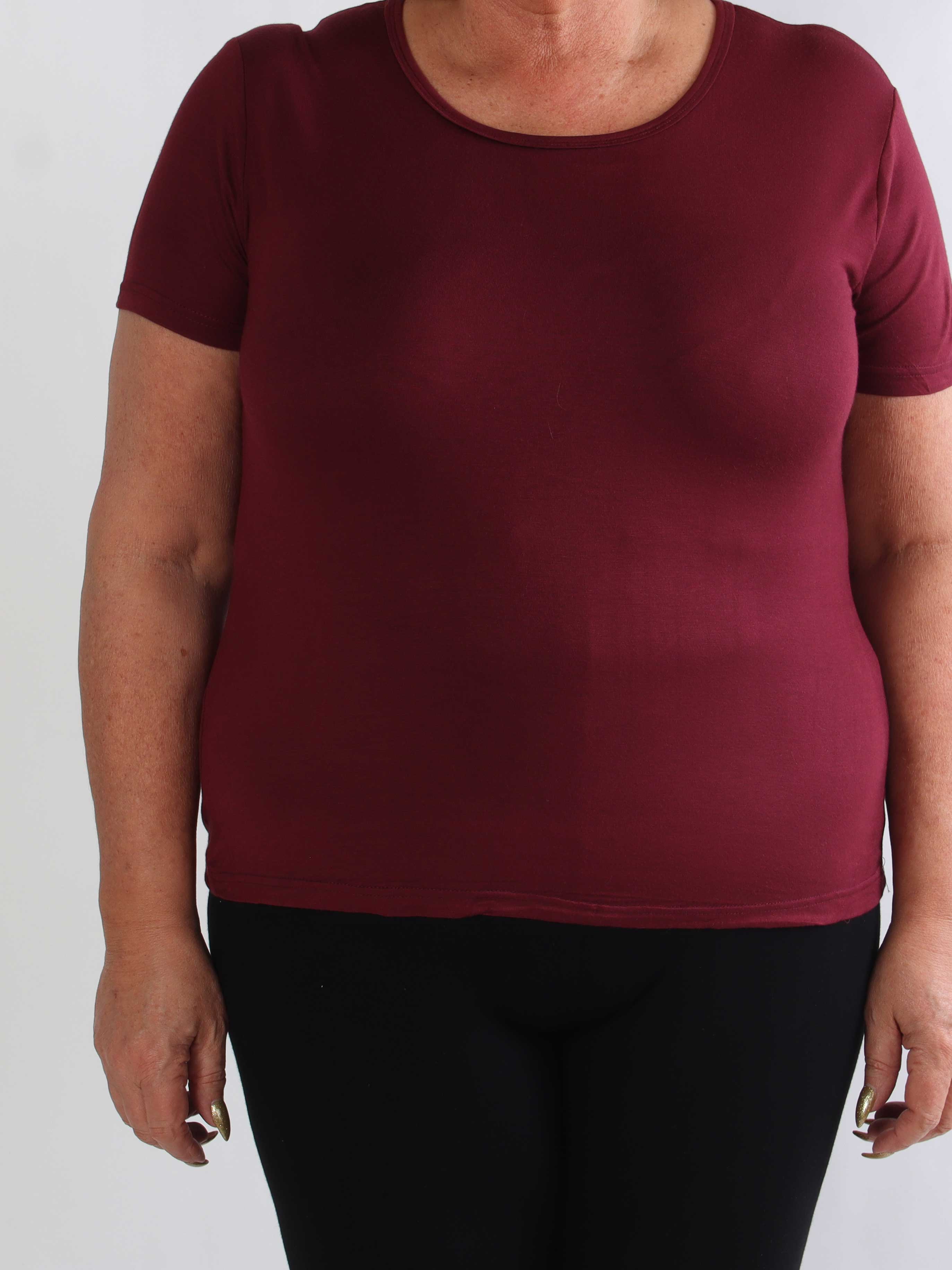 Jenny - Basis t-shirt i blød viskose