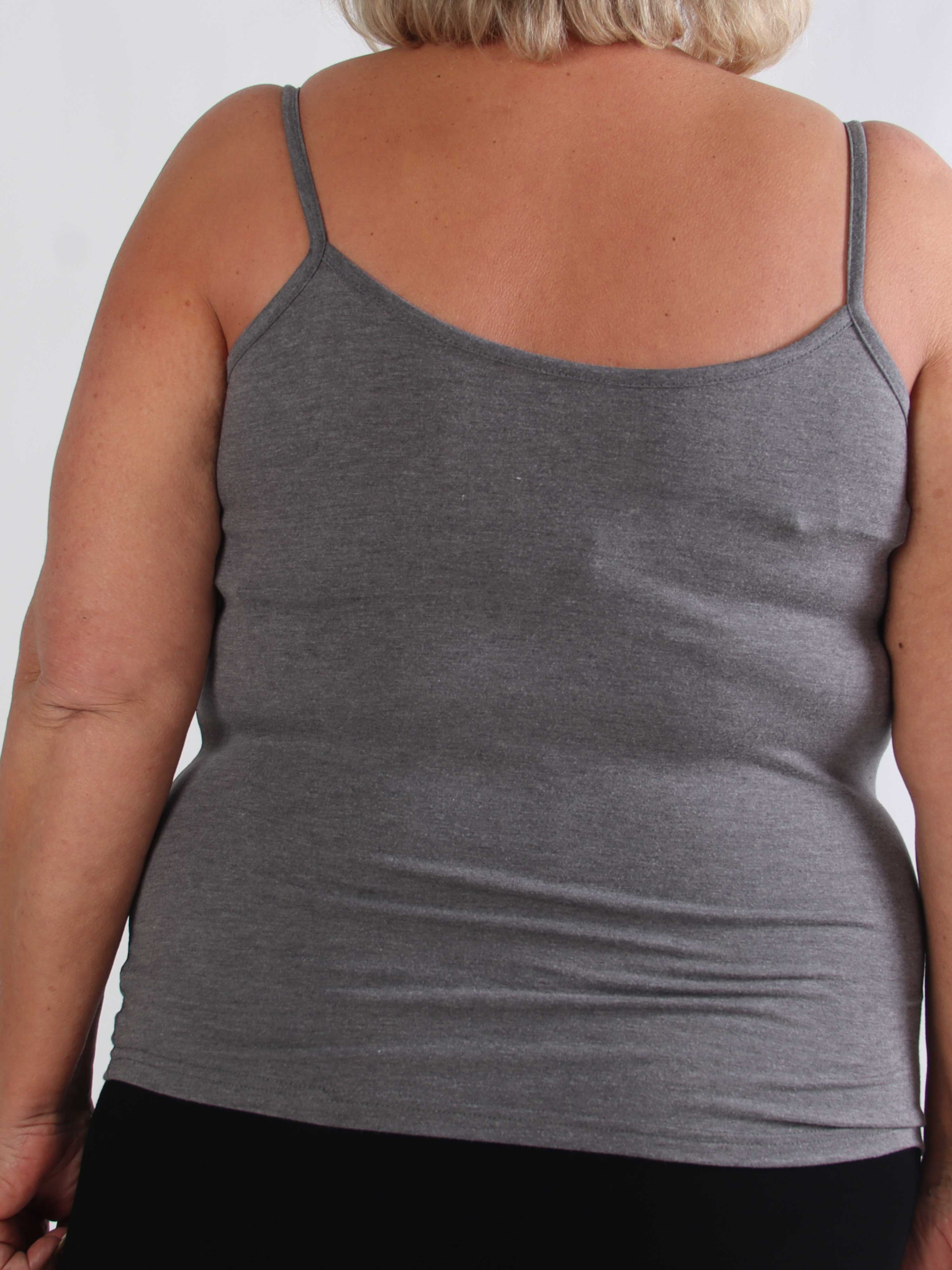 Fiona - Basis stroptop i blød viskose