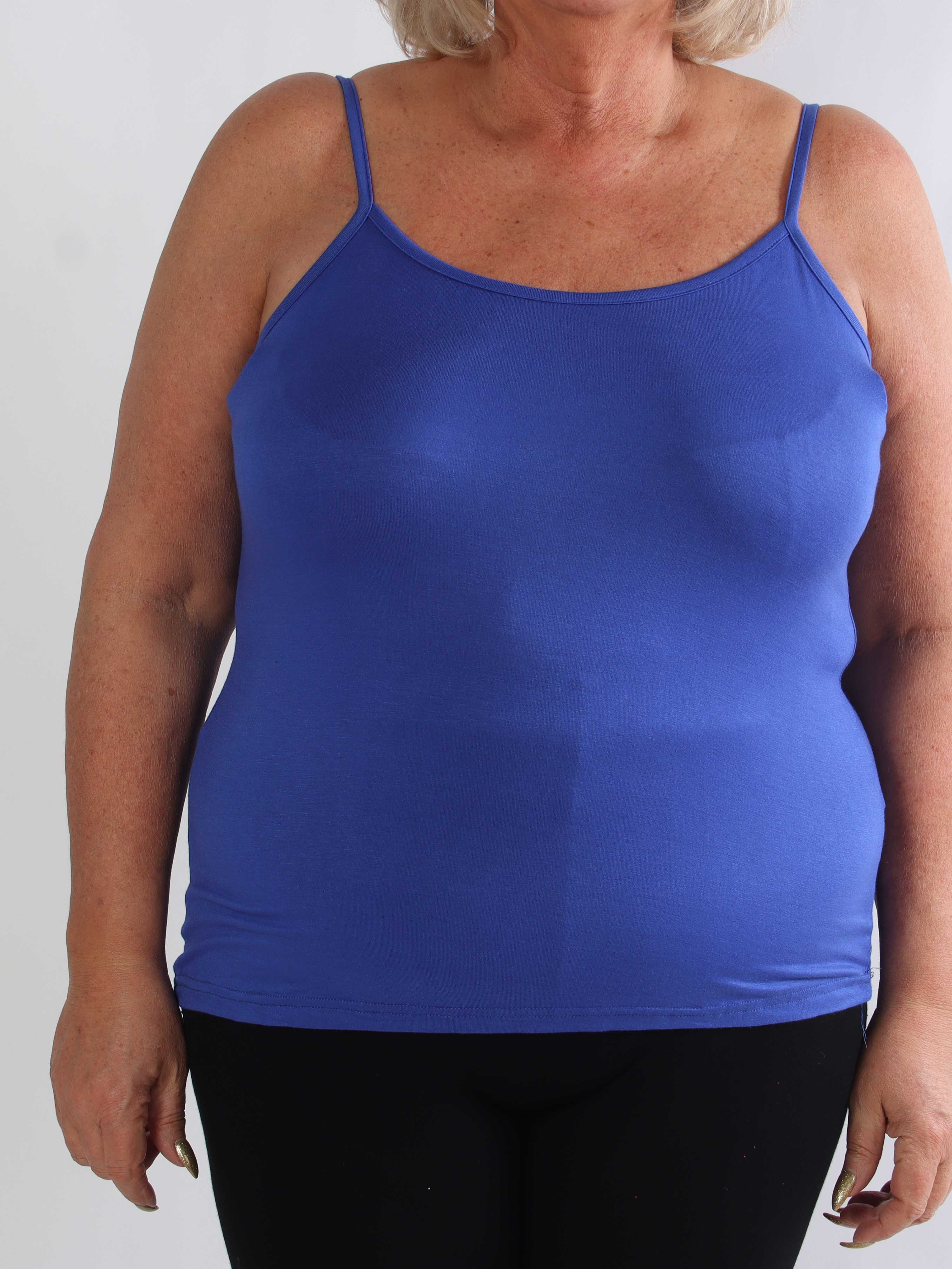 Fiona - Basis stroptop i blød viskose