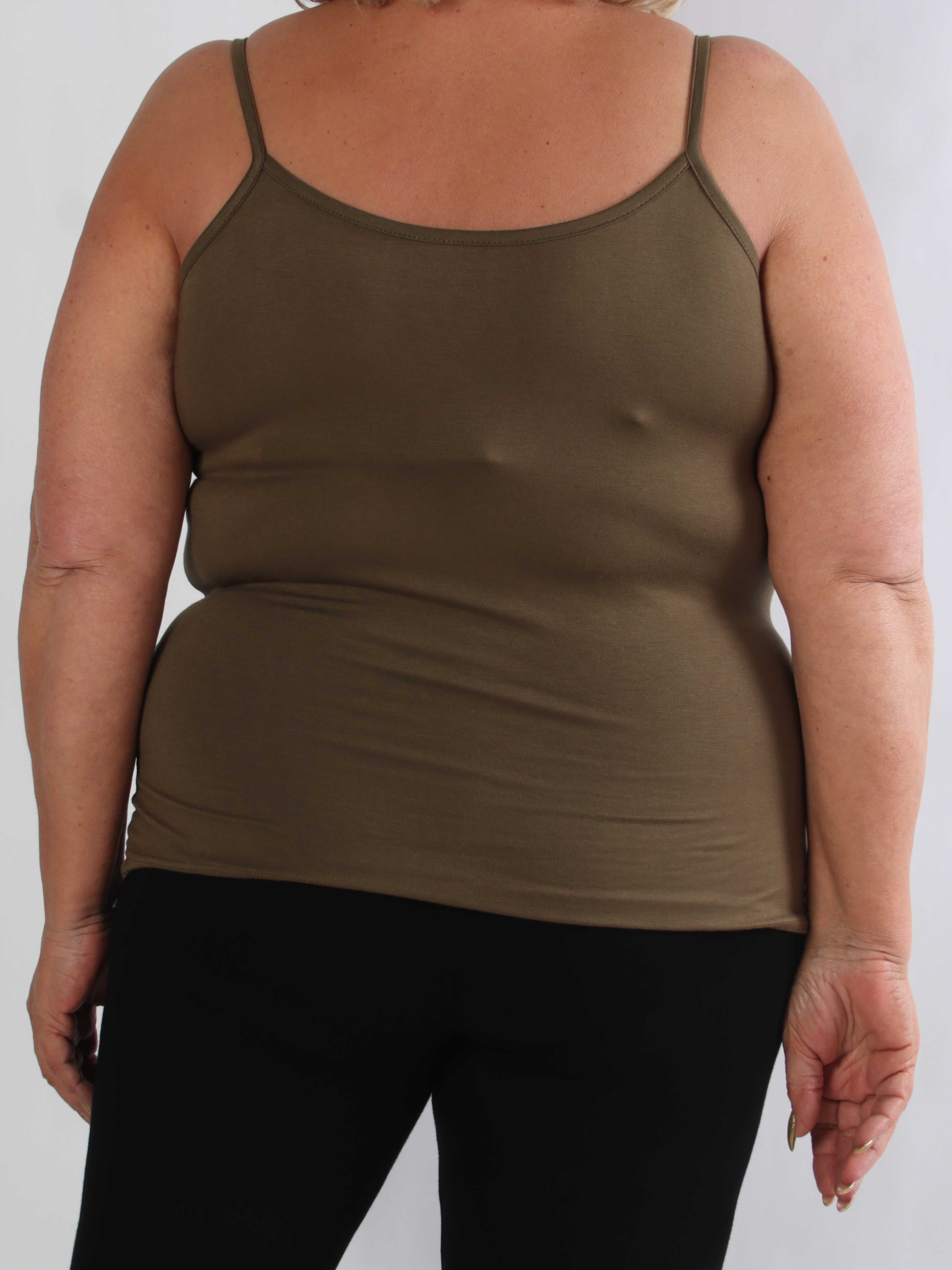 Fiona - Basis stroptop i blød viskose