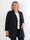 Lanthe Long Plain - Lang ensfarvet plus size blazer