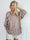 Amidala Shirt - Randig plus size tunika i en lätt viskosblandning med vackra ballongärmar