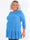 Kelly Shirt - Elastisk plus size blus med smock över bröstet