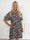 Malia Leo - Bomulls-T-shirtklänning med COPENHAGEN-tryck