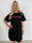 Malia - Bomulls-T-shirtklänning med COPENHAGEN-tryck