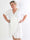 Savina Plain - Stretchig långärmad plus size omlottklänning