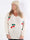 Cherry - Stickad blus i plus size med körsbär