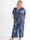 Pams Butterfly Jumpsuit - Elastisk plus size jumpsuit med fjärilsmönster