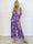 Pams Butterfly Jumpsuit - Elastisk plus size jumpsuit med fjärilsmönster