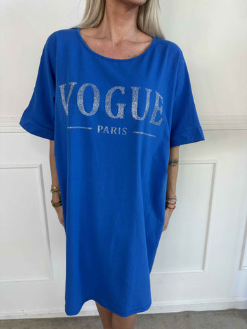 Mintu Dress - T-shirtklänning i bomull med similisten
