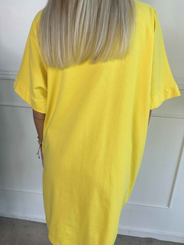 Mintu Dress - T-shirtklänning i bomull med similisten