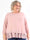 Luby Lace - Plus size-tunika i chiffong med spets i nederkant