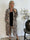 Annah Light Leo - Oversized sommarjacka med tydliga sömmar och fickor