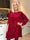 Ilaria - Mjuk velourklänning i viskos med festliga paljetter som ger en glamorös look