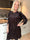 Ilaria - Mjuk velourklänning i viskos med festliga paljetter som ger en glamorös look
