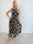 Hallie – Elegant, stretchig plus size klänning i prickig mesh