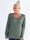 Ibina Long Sleeve - Plus size blus med veck och spetskant