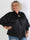 Janai - Sød plus size tunika i silkelook med guld broche
