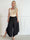 Jemine - Løse ensfarvede haremsbukser i viskose med slids