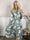Kelly Flower Dress - Elastisk klänning med smock över bröstet