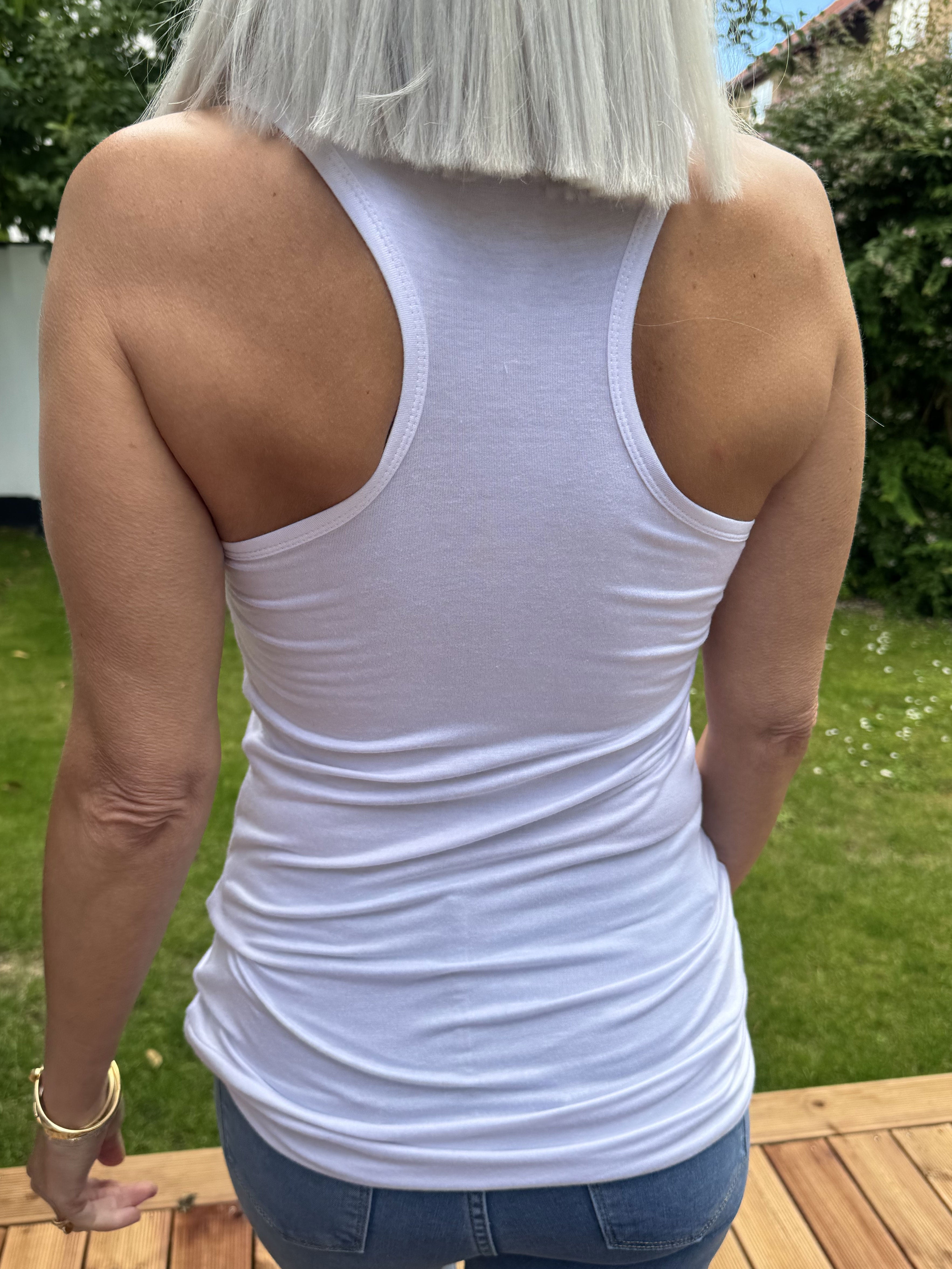 Kos - Basic-topp i tyg som andas