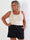 Lai - Skønne plus size shorts i en viskoseblanding med fine blondekanter