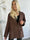 Larissa - Oversized blazer med vita pärlor
