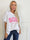 Leni - Oversized t-shirt med SOHO New York stående på brystet