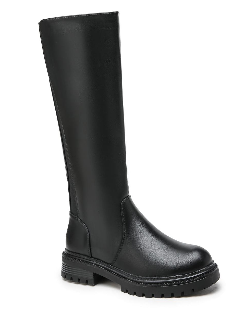 Mina - Långa stövlar med resår i skaftet