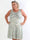 Maj Butterfly - Elastisk plus size sommarklänning i a-linjeform med fjärilstryck