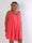 Marceline Short - Kort plus size stropkjole i viskose med A-facon