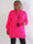 Mila - Plus size strikkjole med kabelstrik langs siderne