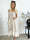 Mille - Sommarklänning i linne-look med volang