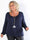 Miracle L/S - Underbar plus size basblus med resår i nederkanten