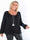 Miracle L/S - Underbar plus size basblus med resår i nederkanten