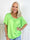 Miracle Plain - Skønneste t-shirt i plain farve med elastik for enden