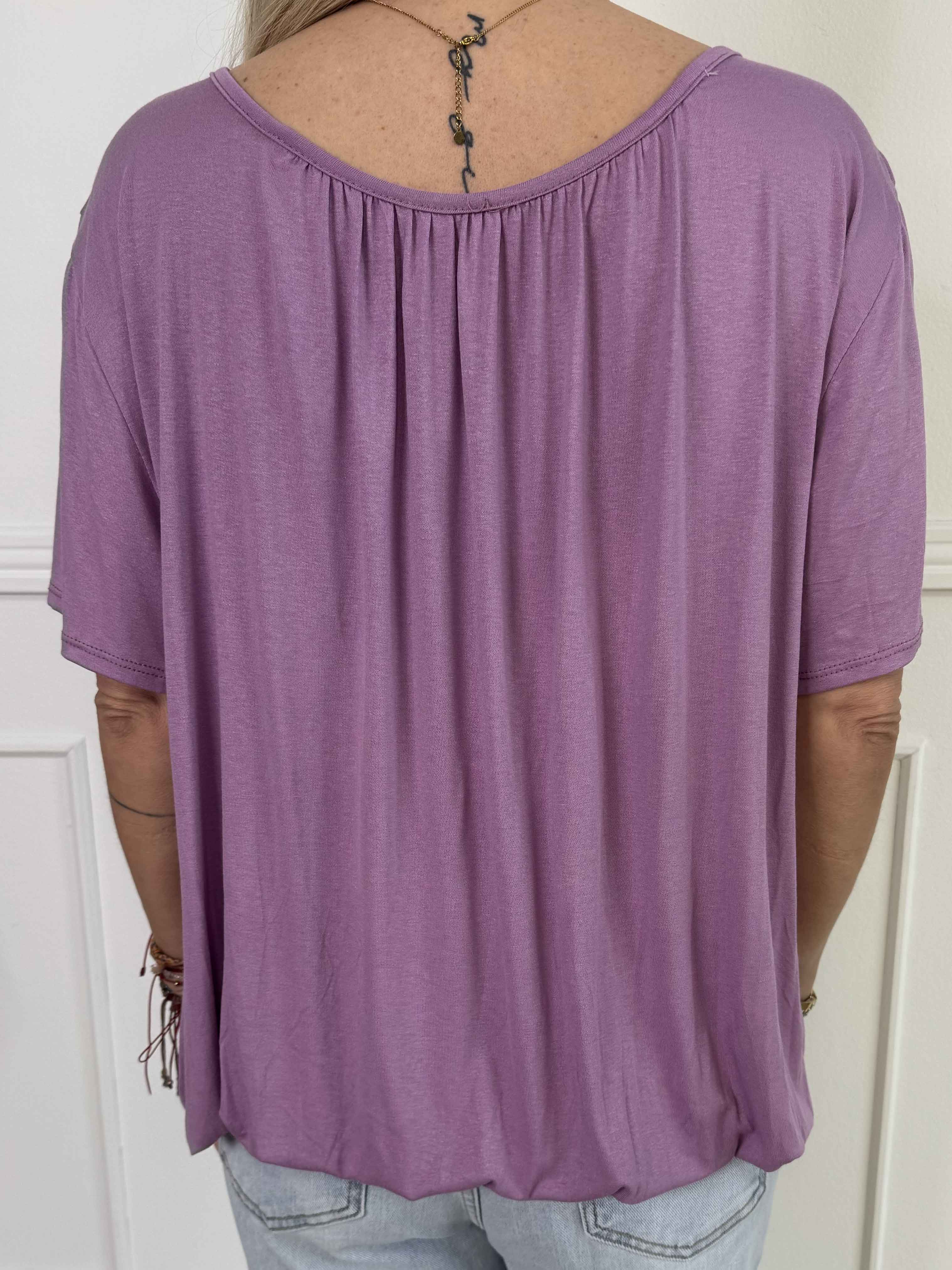 Miracle t-shirt - Bas t-shirt med resår i nederkanten