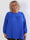 Nancy Shirt L/S - Söt plus size blus med plissering